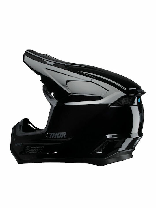 Thor Fleet Blackout Gloss Детска Каска За Мотор Мотокрос ECE 22.06