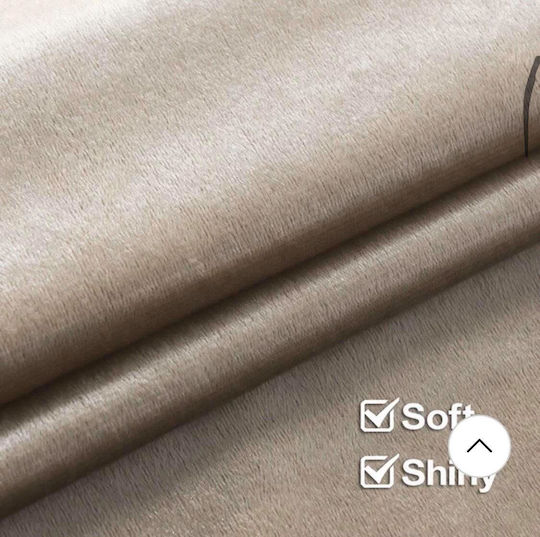 My Home Luxury Soft cu Capse Bej 280x270 cm