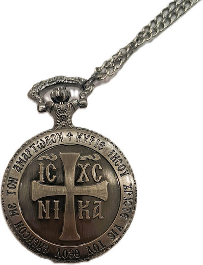 Vintage Style Silver Pocket Watch