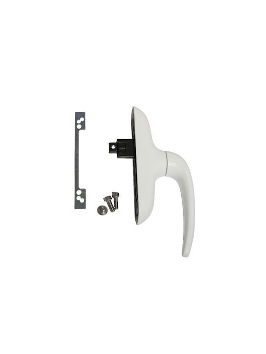 Security Lock Σπανιολέτα Παραθύρου Λευκή 613