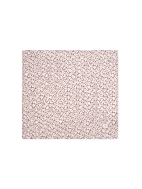 Walking Mum Muslin Changing Pad Burgundy 120x120cm.