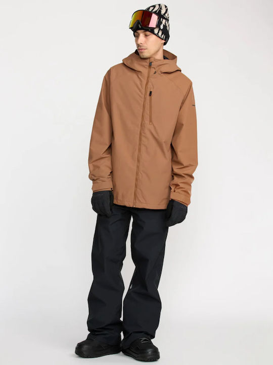 Volcom 2836 G0452606-TBR Ανδρικό Μπουφάν για Σκι & Snowboard Πορτοκαλί