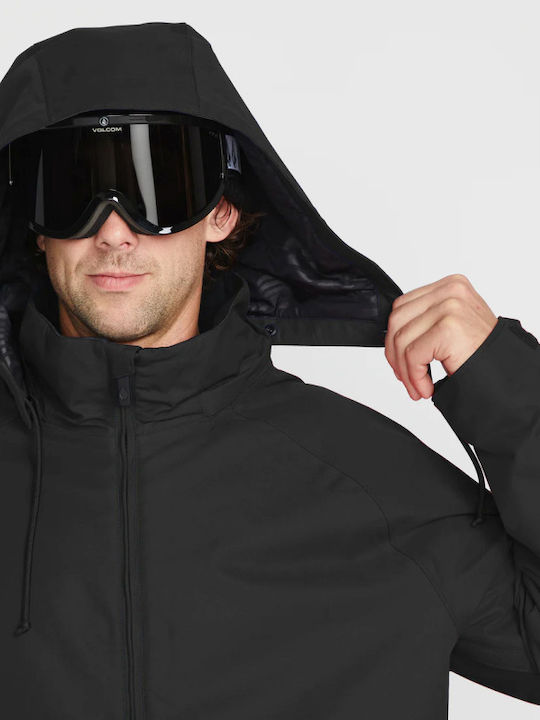 Volcom 2836 Men's Ski & Snowboard Jacket Black G0452606-BLK