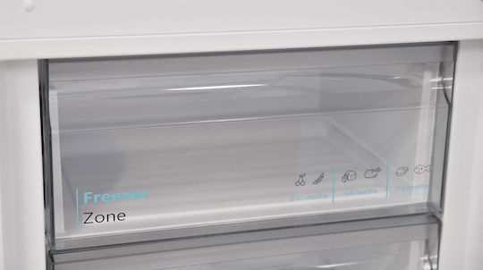 Sharp Fridge-Freezer 331lt Total NoFrost H186xW60xD65cm Inox SJ-NBA21DMXPE