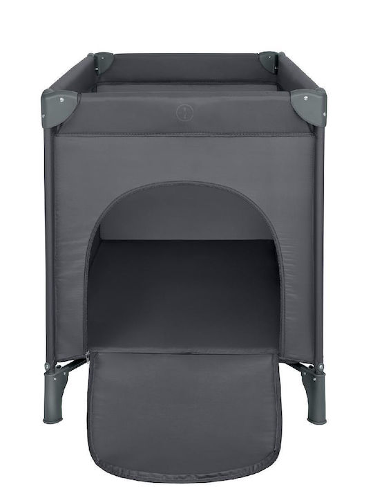 Kikka Boo So Gifted Playpen With Mattress Black 120x65cm