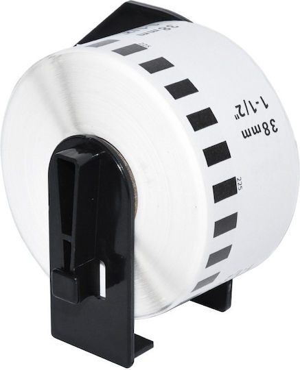 Makki Label Maker Tape in White Colour Compatible with Brother DK