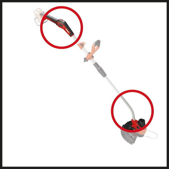 Einhell GE-CT Χορτοκοπτικό Ώμου / Χειρός Μπαταρίας 18V Solo 2.7kg