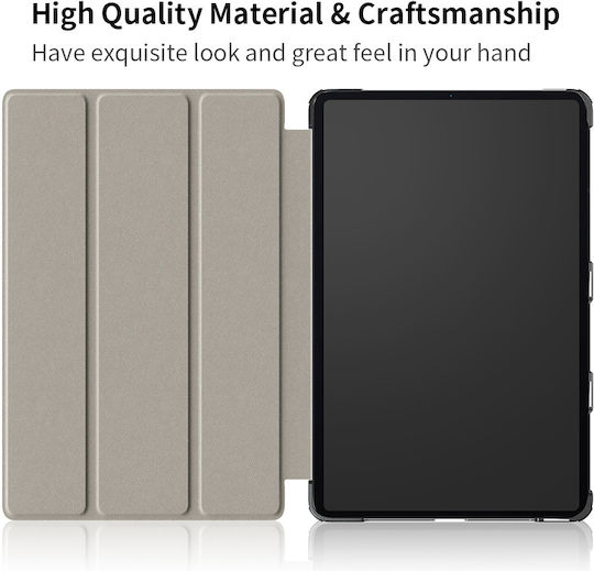Husă Samsung Galaxy Tab S10 Lite Fe 10.9" 2025 Suport S Pen Eco Piele Smart Cover – Negru