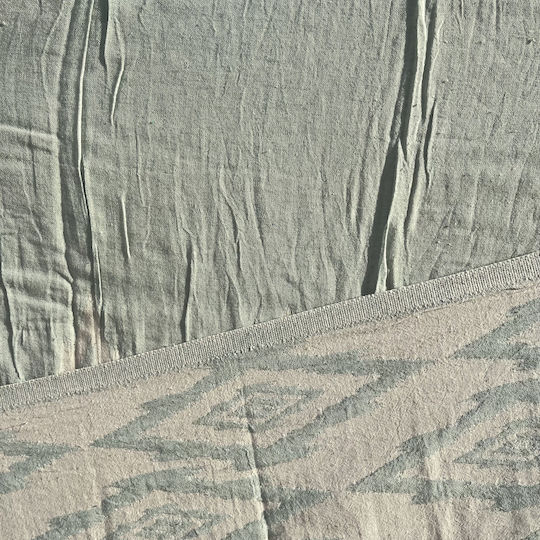 Pestemal Beach Towel Cotton Green 180x100cm.
