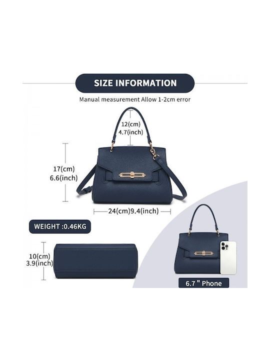 Women's Bag Shoulder Navy Blue