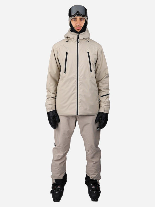 Brunotti Norrow 2521200057-4008 Ανδρικό Μπουφάν για Σκι & Snowboard Μπεζ