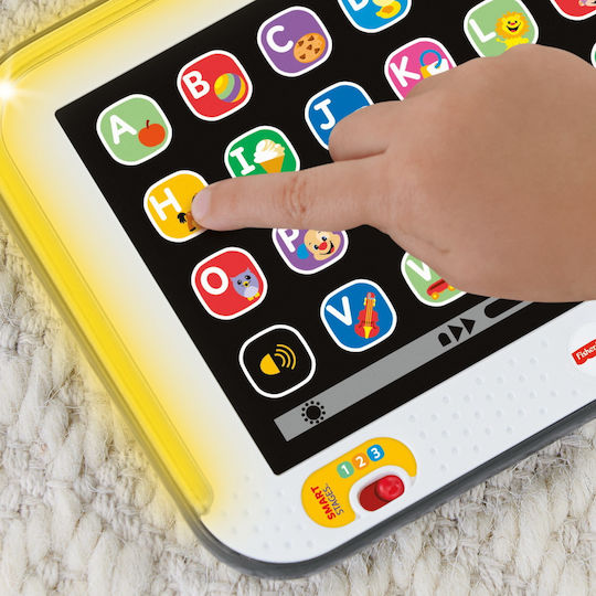 Fisher Price Laptop-Tablet Educațional Pentru Bebeluși Cu Muzică și Sunete Pentru 12+ Luni