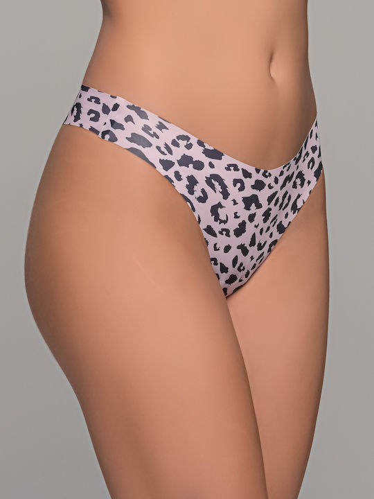 Women's String Seamless Animal Print