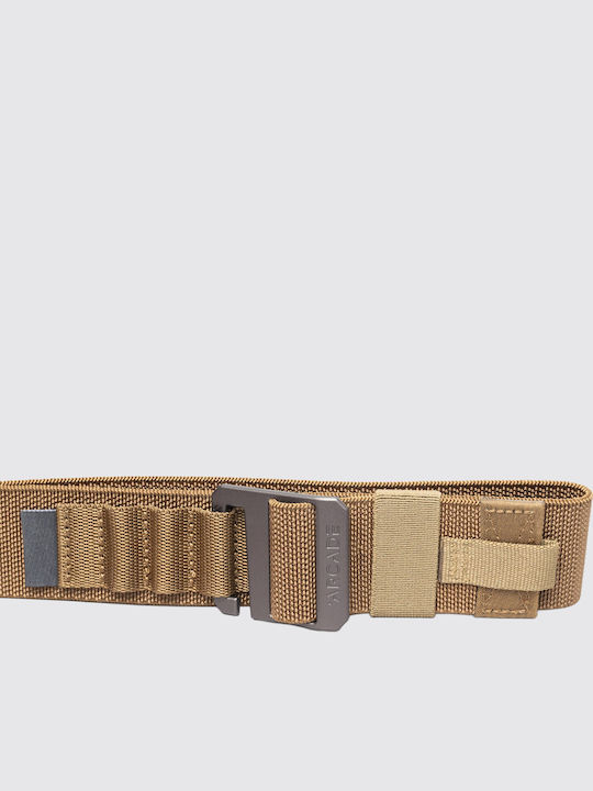 Elastisch Herren Gürtel Beige