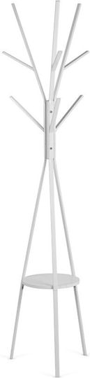 Massido Cuiere de podea Metal Alb 181cm
