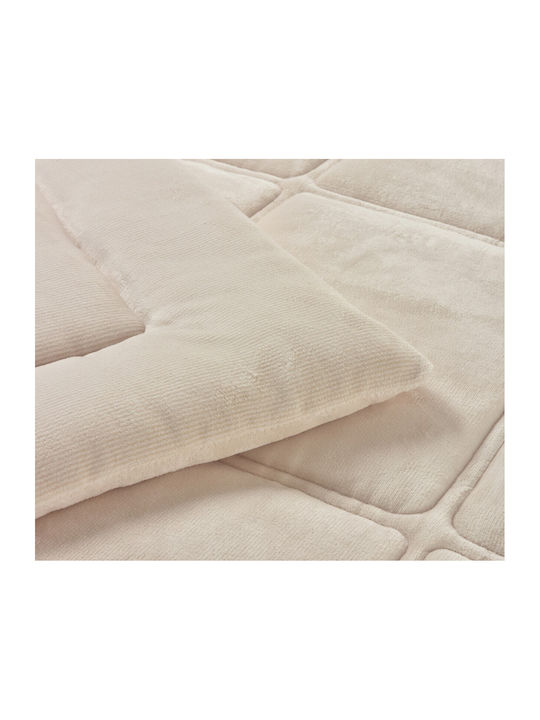 Liolios Home Duvet Cover Single 160x240cm Napoli Cream