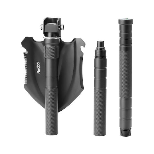 NexTool Überlebensset Schaufel 83cm mit Messer