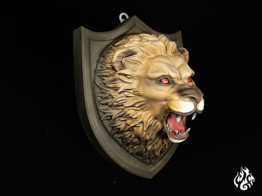 Monster Trophies Dire Löwe Dekoratives Wandstück Thematische Dungeons & Dragons