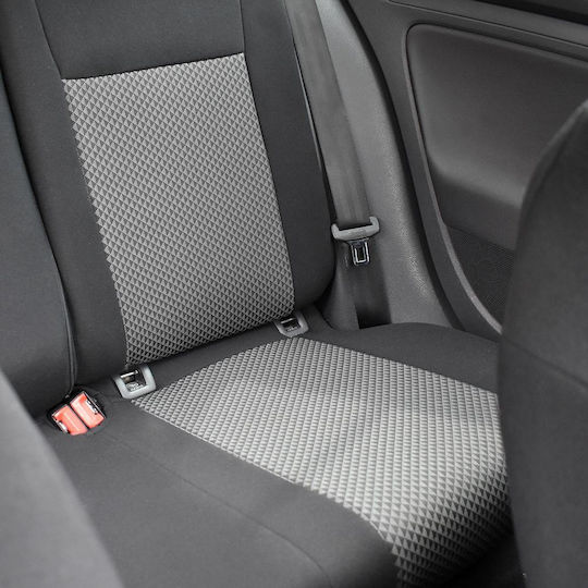 Set Huse Scaune Auto Umbrella Skoda Karoq 2018-2021 Banc Fractionat Forma L Tetiera Spate Umbrella 02517