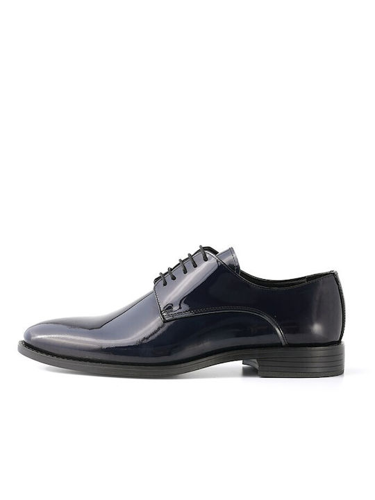 Men's Leather Dress Shoes Blue