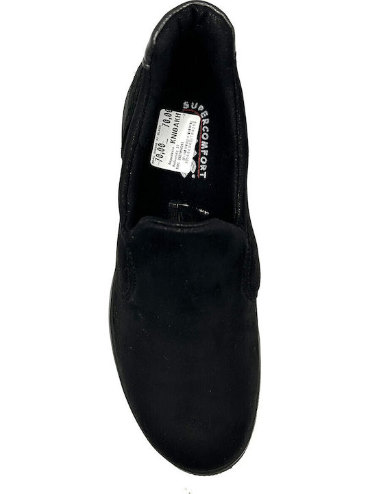 Ανατομικά Γυναικεία Slip-On Μαύρα