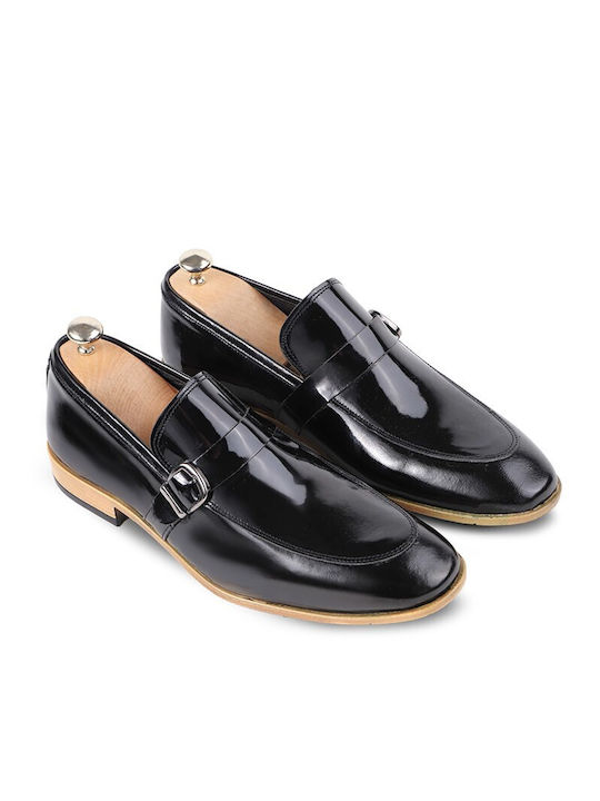 Leder Herrenschuhe Schwarz