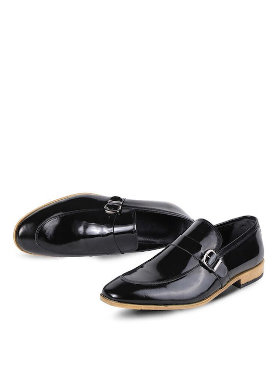 Leder Herrenschuhe Schwarz
