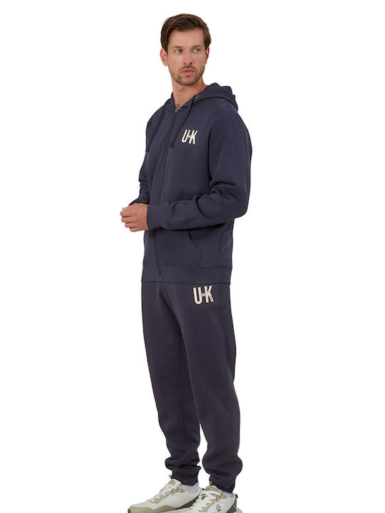 Sweatshirt with Hood Blue