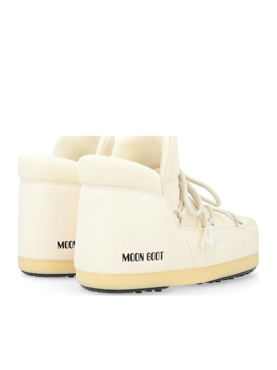Nylon Damenstiefel Beige