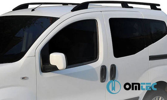 Μπάρες Οροφής Railing Vw Amarok 2010-2022 Pk Μαύρες 2 Τεμάχια