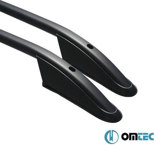 Μπάρες Οροφής Railing Vw Amarok 2010-2022 Pk Μαύρες 2 Τεμάχια