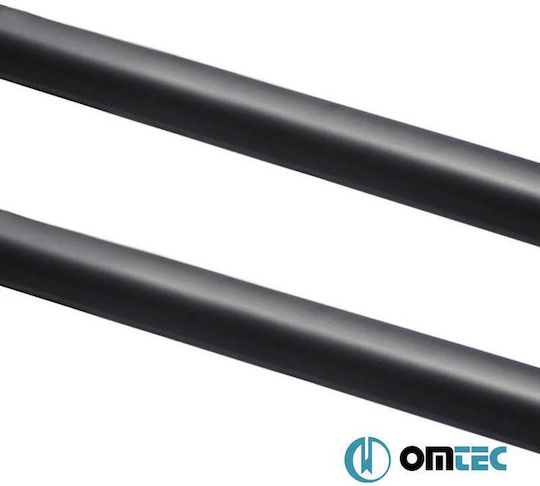 Μπάρες Οροφής Railing Vw Amarok 2010-2022 Pk Μαύρες 2 Τεμάχια