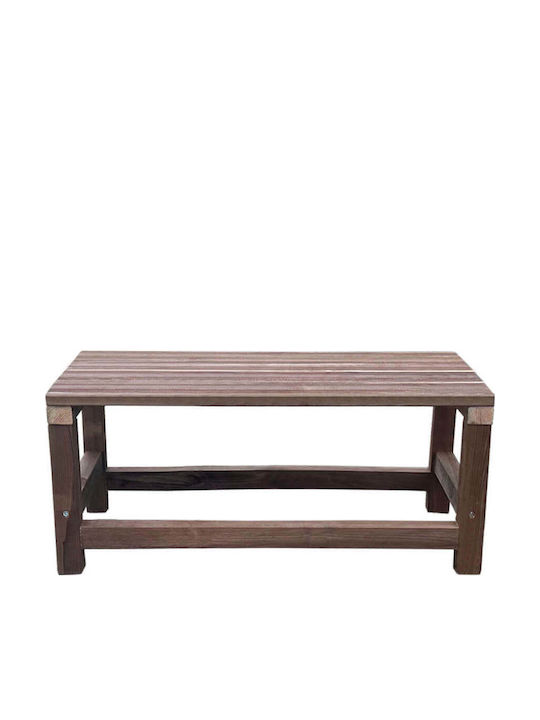 Bench Outdoor Wooden 80x37x36cm