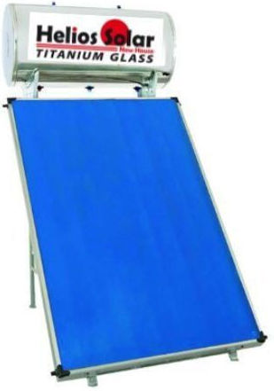 Helios Solar NHS1202003T Слънчев Бойлер 120л Стъкло Тройна Енергия 2кв.м Изборен