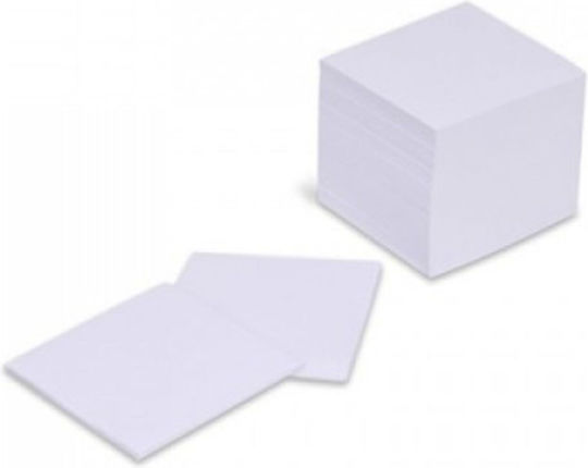 Black Red Note Pads in Cube 400 Sheets White 9x9pcs