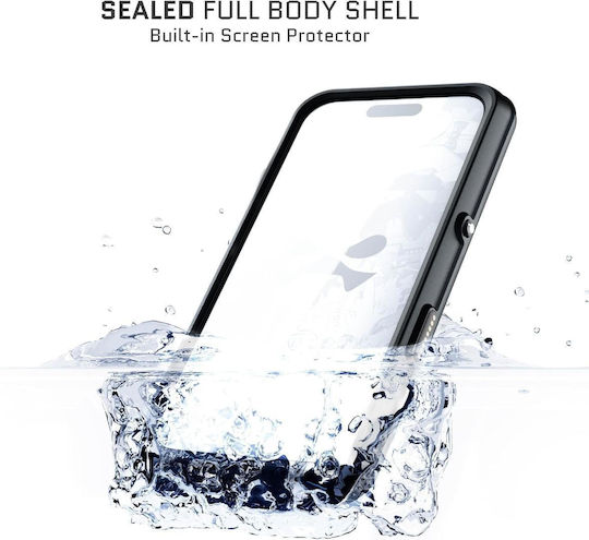 Ghostek Nautical Slim 360 Full Cover Πλαστικό / Σιλικόνης 2mm Αδιάβροχο Μαύρο (iPhone 17 Pro)