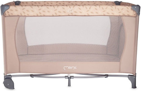 Momi Belove Laufstall mit Matratze Beige 120x60cm