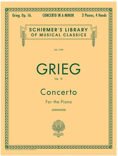 G. Schirmer Concerto Piano für Klavier