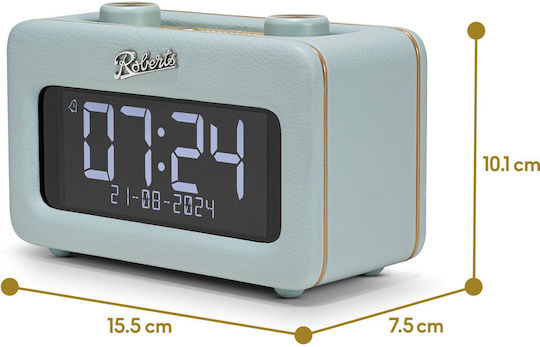 Roberts Revival Rest DAB+ cu Bluetooth Duck Egg Blue