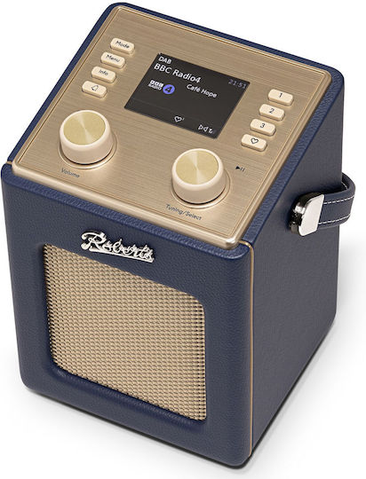 Roberts Revival Mini 2 Φορητό Ραδιόφωνο Ρεύματος / Μπαταρίας DAB+ με Bluetooth Midnight Blue