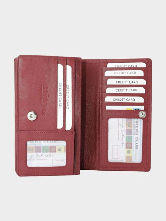 Дамско Портмоне Класически с RFID Бордо