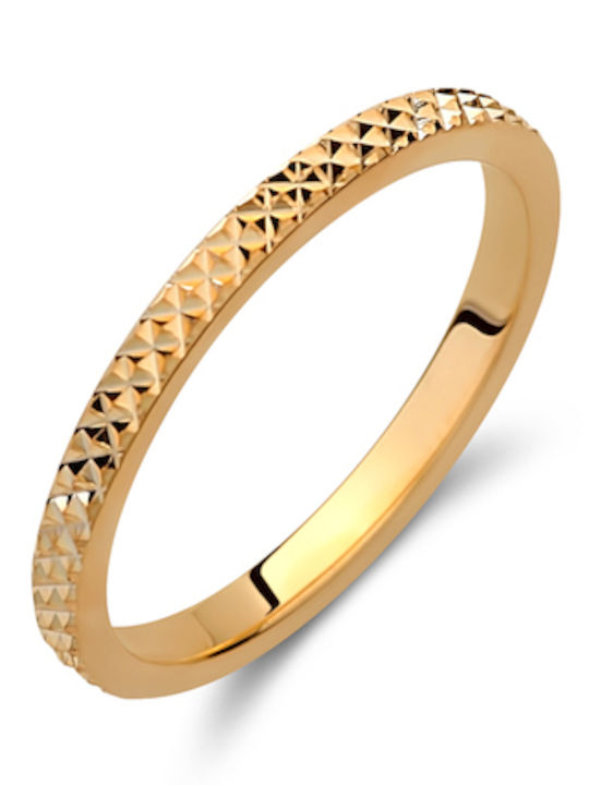 Valauro – 9K Gold Wedding Rings 2mm Embossed Texture Valauro – 9K Gold Wedding Rings 2mm Embossed Texture