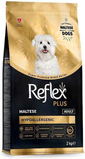 Reflex Plus 2kg Trockenfutter für erwachsene Hunde mit Huhn, Reis, Fisch, Leber, Blaubeere und Lamm