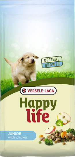 Versele Laga Happy Life Junior 3kg Dry Food for Puppies with Chicken