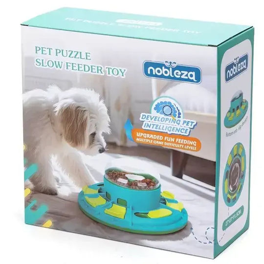 Nobleza Bowl Food Slow Feeder for Dog & Cat in Green Color