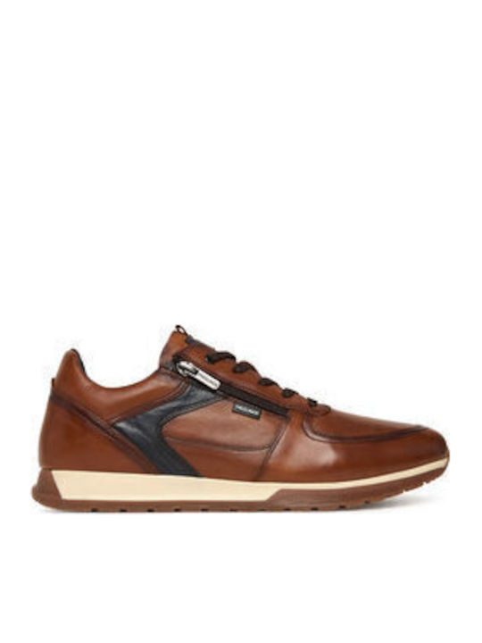 Leather Men's Casual Shoes Brown