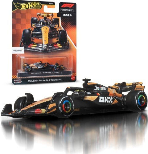 Hot Wheels Premium Car F1 2025 - McLaren Team (#4) 1:64 Formula 1