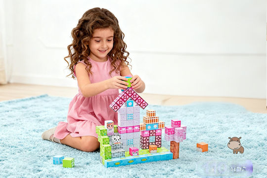 Bufnitel Magnetisches Bauspielzeug für Kinder ab 3+ Jahren