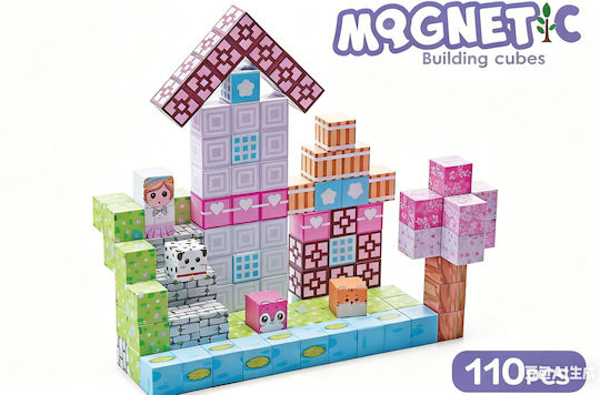 Bufnitel Magnetisches Bauspielzeug für Kinder ab 3+ Jahren