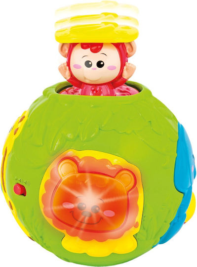 Winfun Minge Animal cu Muzică, Lumină și Sunete pentru 6++ Luni